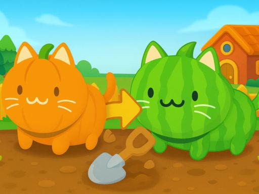 Play Brainrot Garden. Merge Cats