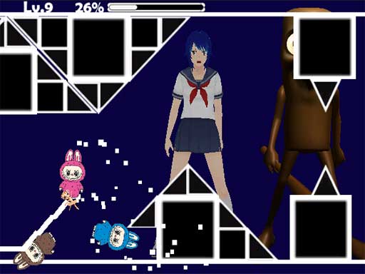 Play Space Geometry Dash Waves