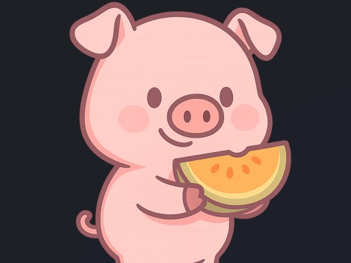 Play Piggy vs Watermelon