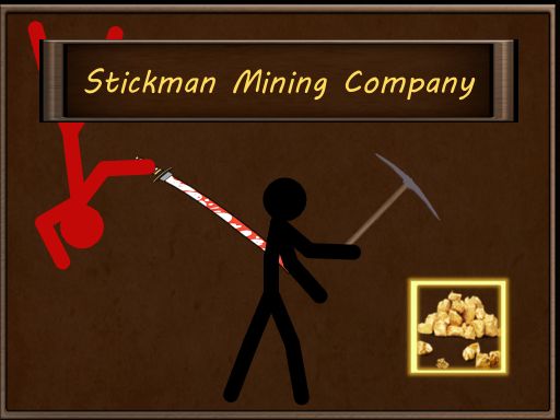 Stickman Idle Clicker Miner: Imposter among us